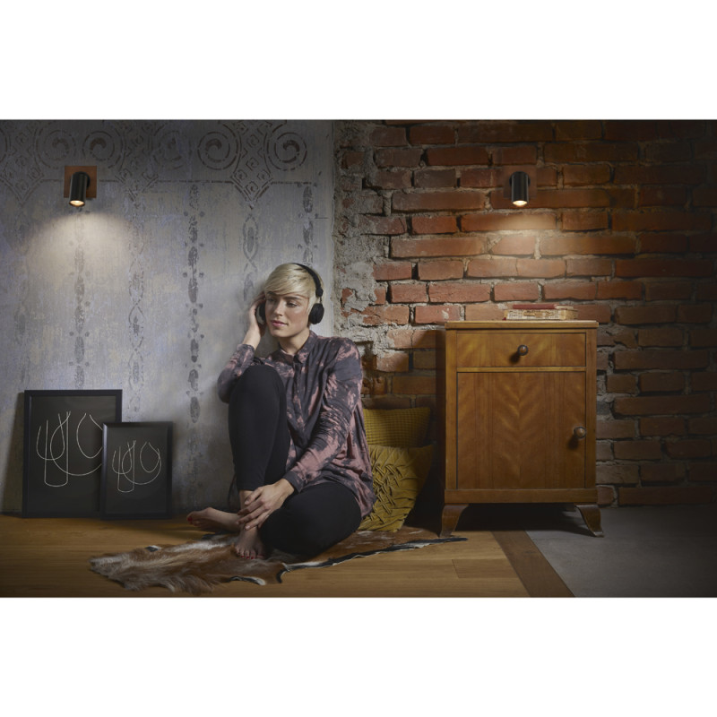 Spot LED Mercury noir GU10 3,4 W LEDVANCE