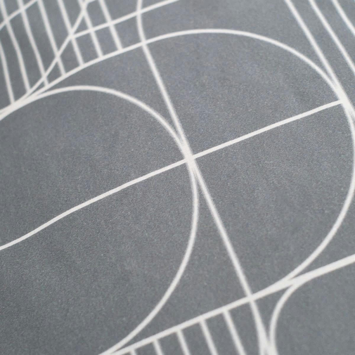 - Parure de lit en Coton Gris 240x220 cm