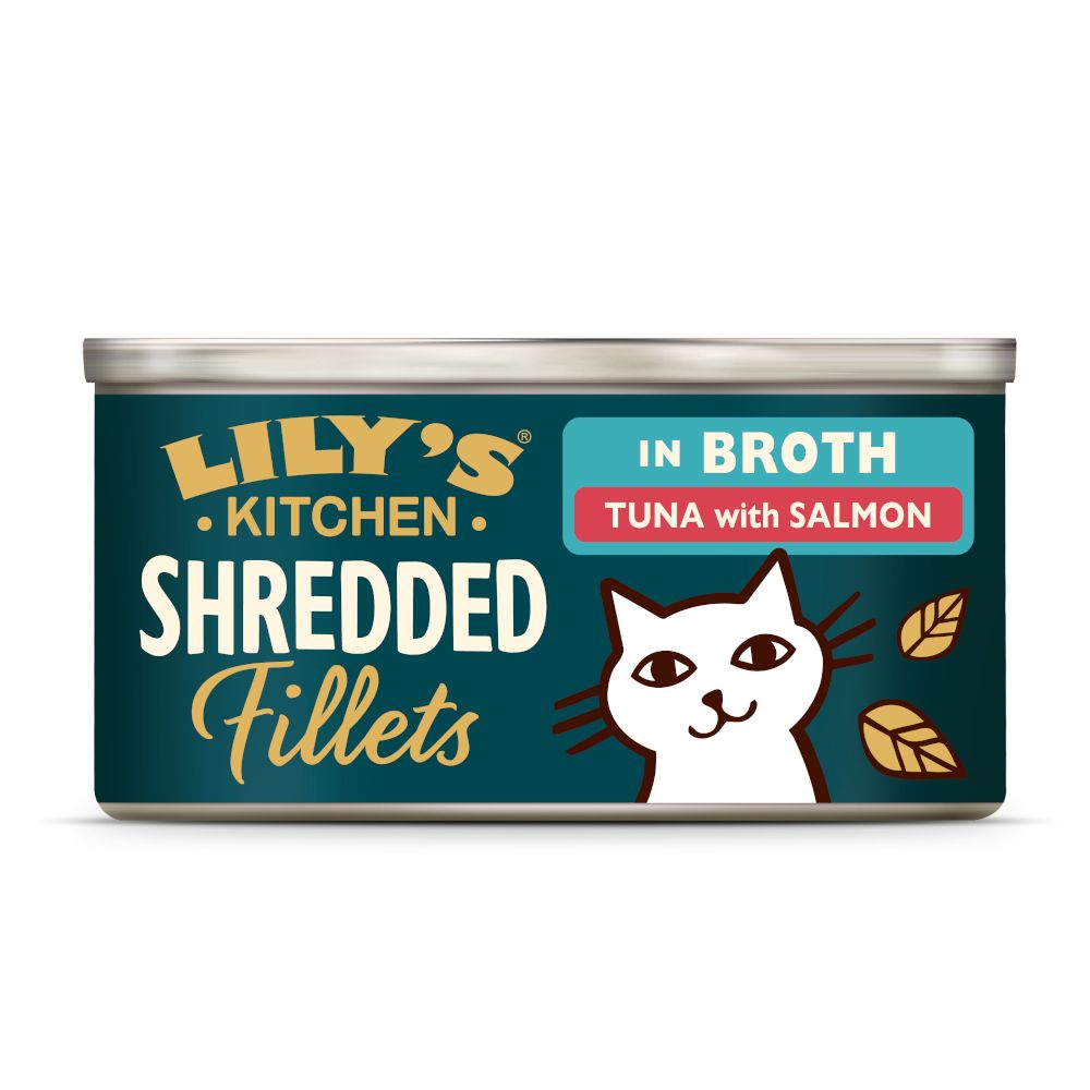 Lily's Kitchen Shredded Fillets for Cats 24 x 70g