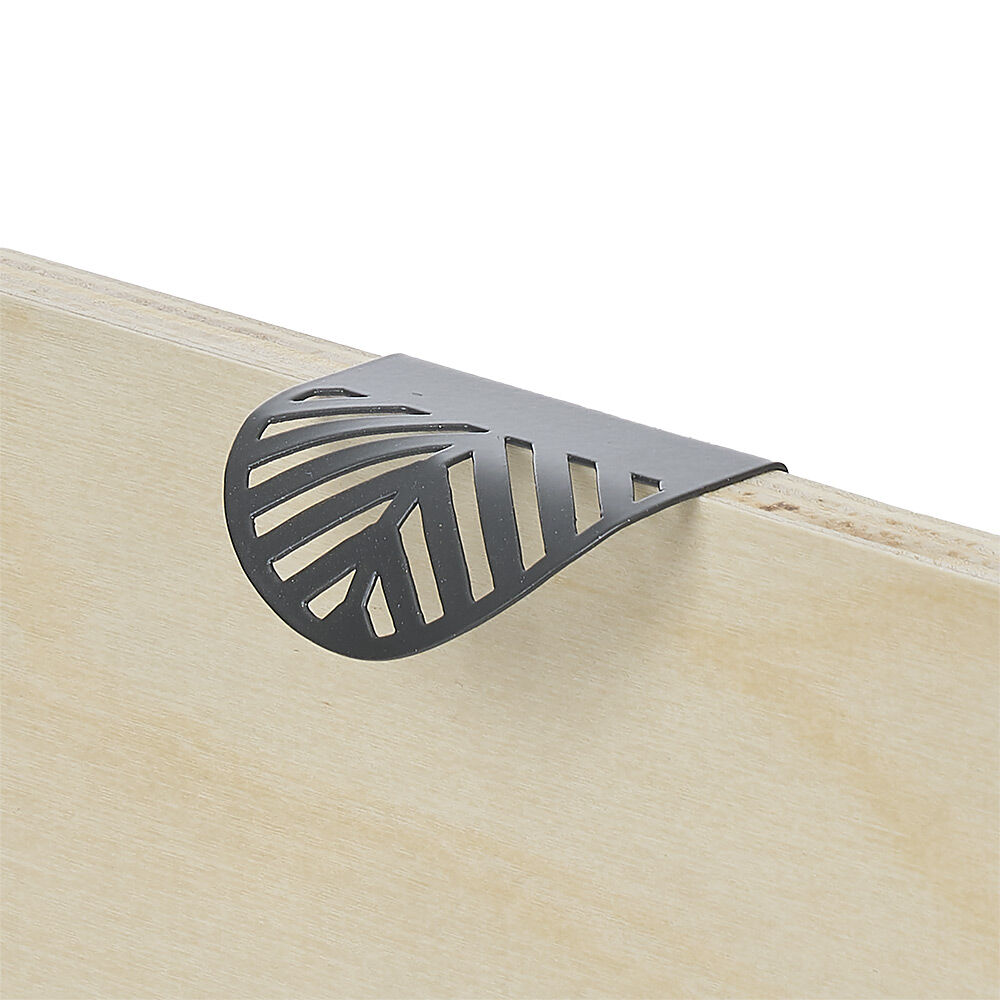 Poignée de porte de meuble en métal design x2