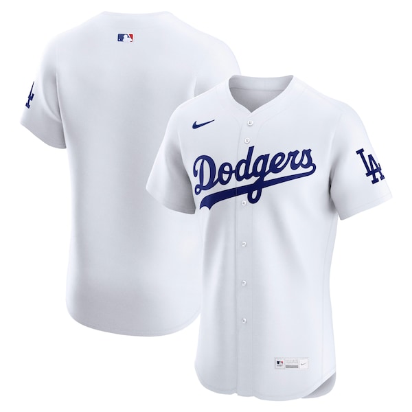 Los Angeles Dodgers Nike Home Elite Jersey - White