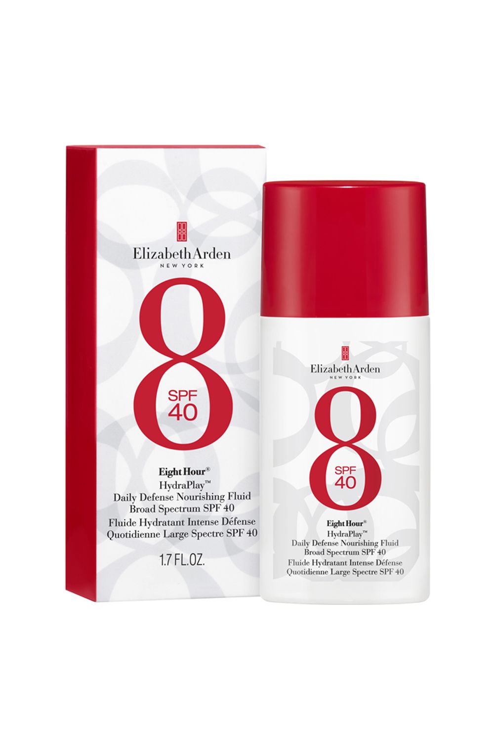 Elizabeth Arden Eight Hour HydraPlay Daily Defense Nourishing Fluid Broad Spectrum SPF 40 50ml