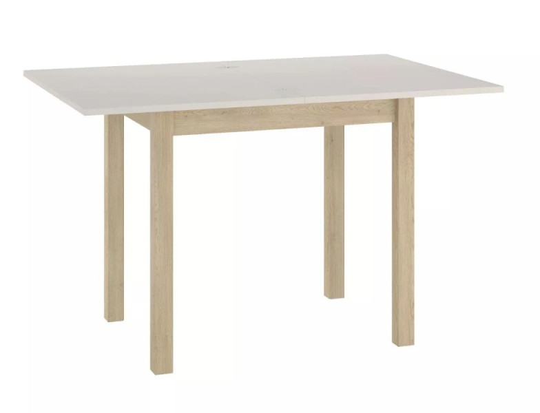 Stół rozkładany FLIP 60(120)x80 kaszmir/ dąb cremona torro
