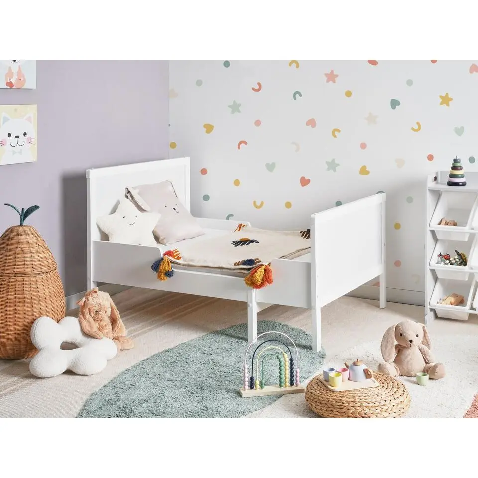 MONTIGNY - Kinderbed - Wit - Dennenhout