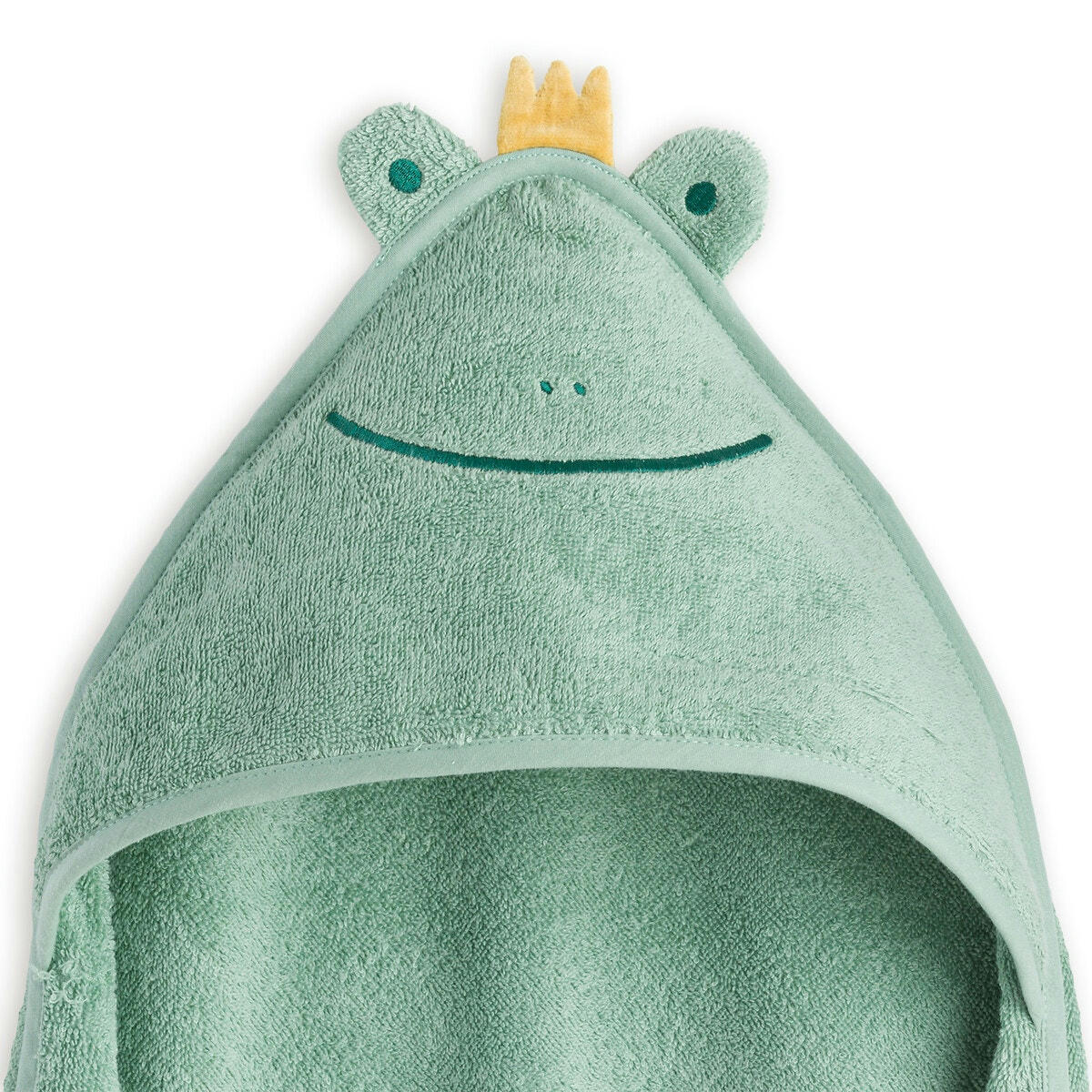 Cape de bain coton bio 400 g/m², Rainette