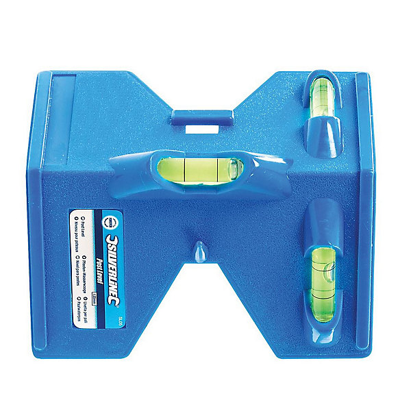 Niveau pour Poteaux 140 x 100 mm - Précision et Facilité d'Utilisation - Silverline