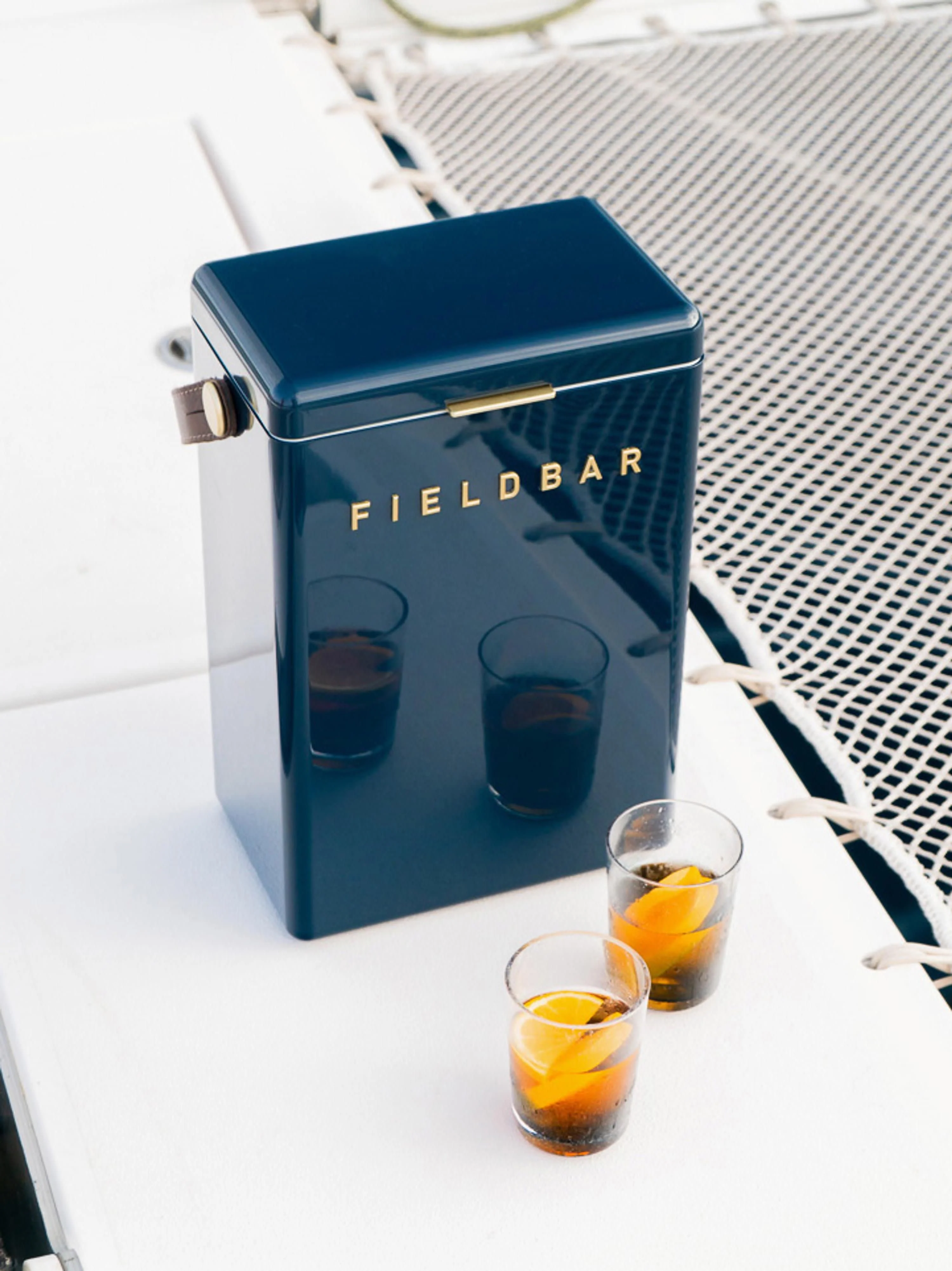 Handgefertigte Kühlbox Sea Boat