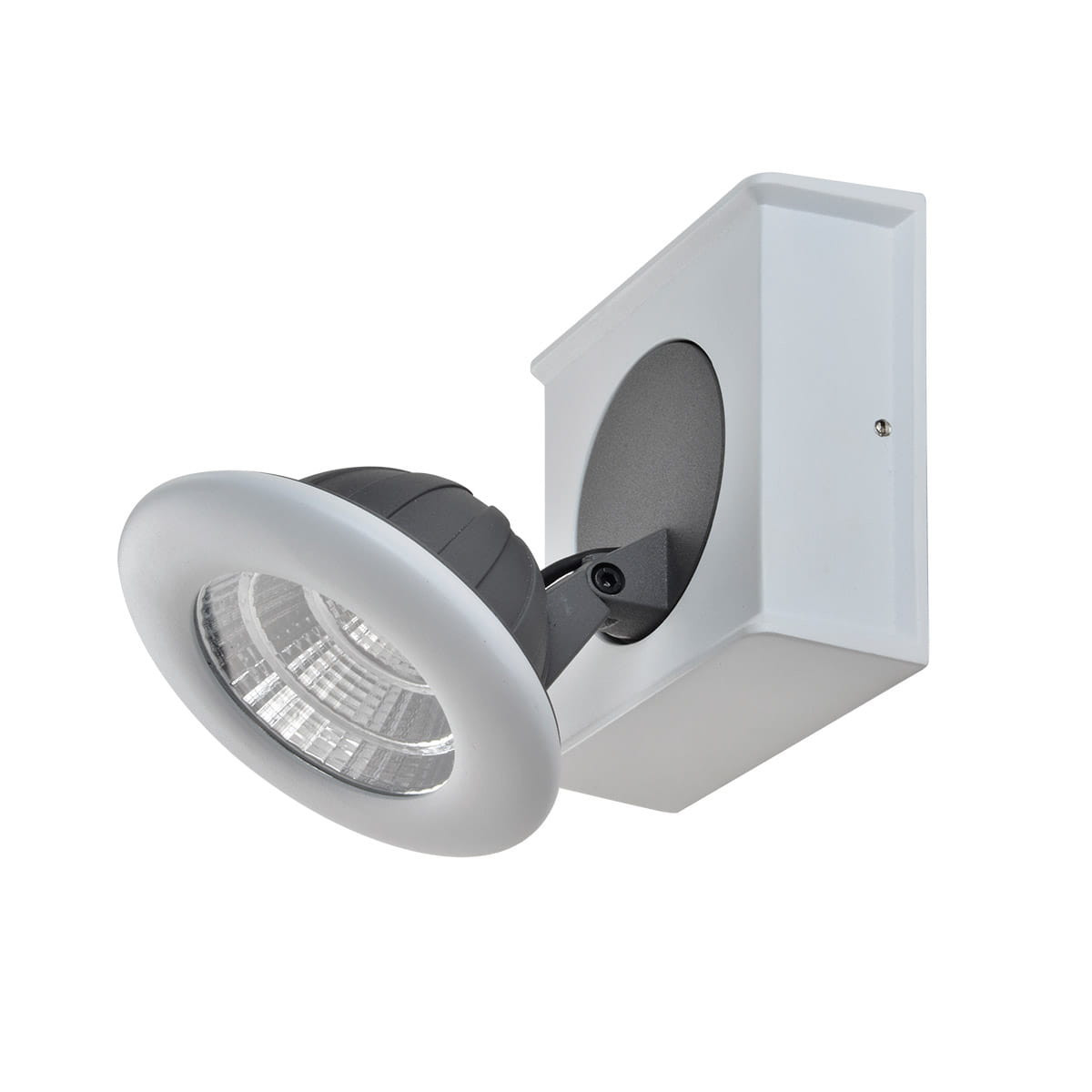 Kinkiet CATALINAbiały LED 1x7W 660lm wym:15x11x11cm IP20 Italux