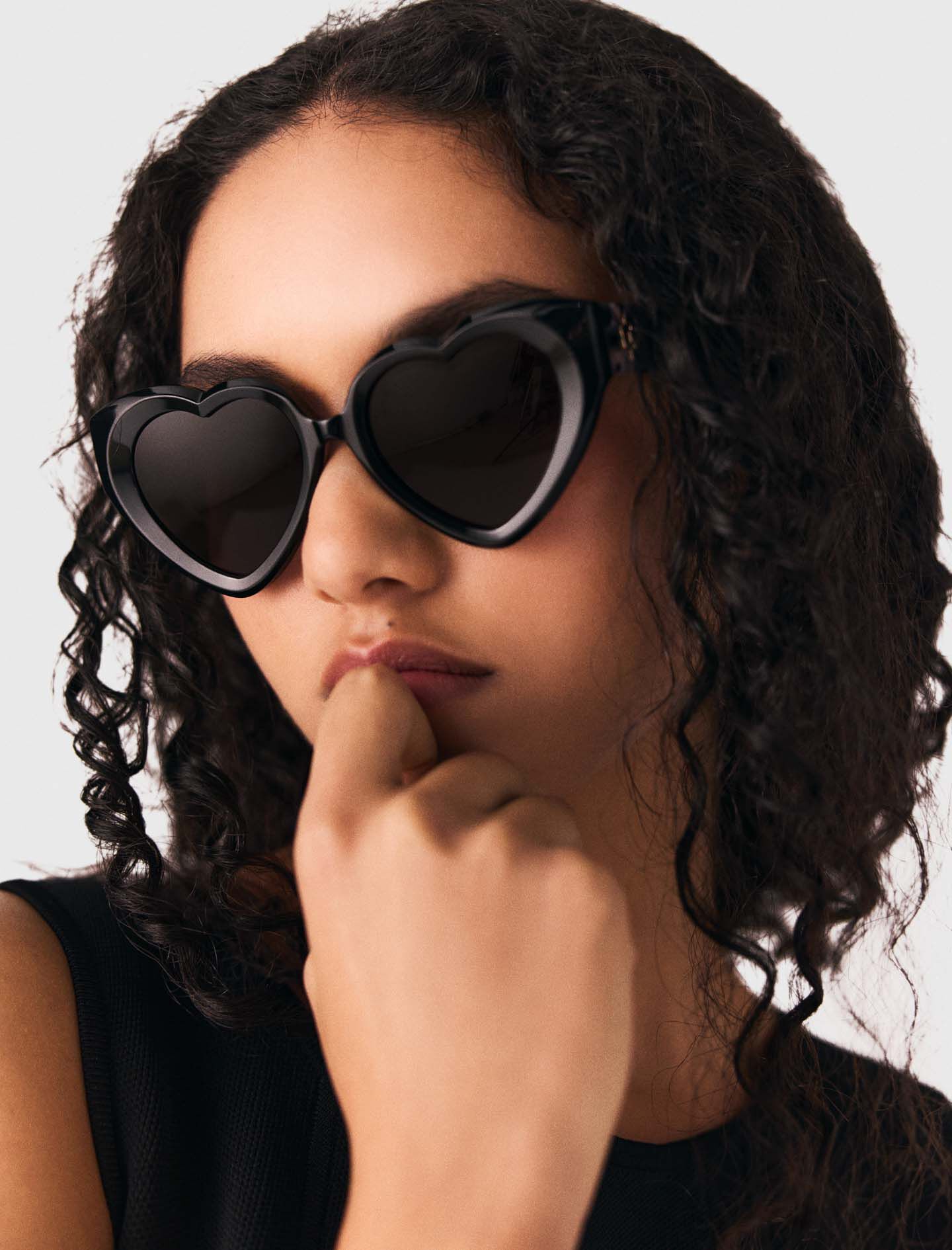 Lunettes de soleil cœur