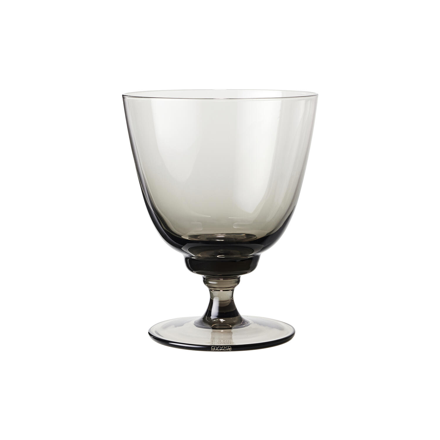 Flow glas p&aring; fod, smoke