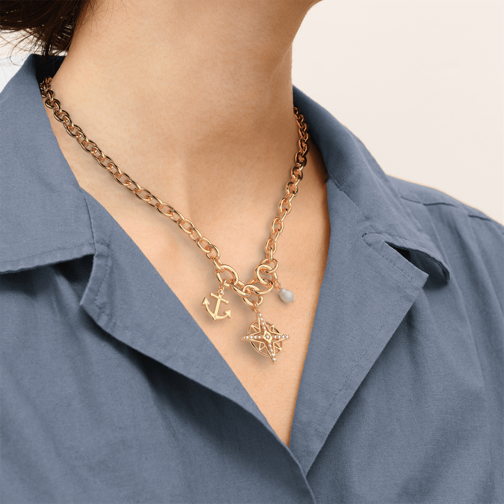 Collier Rose des Vents