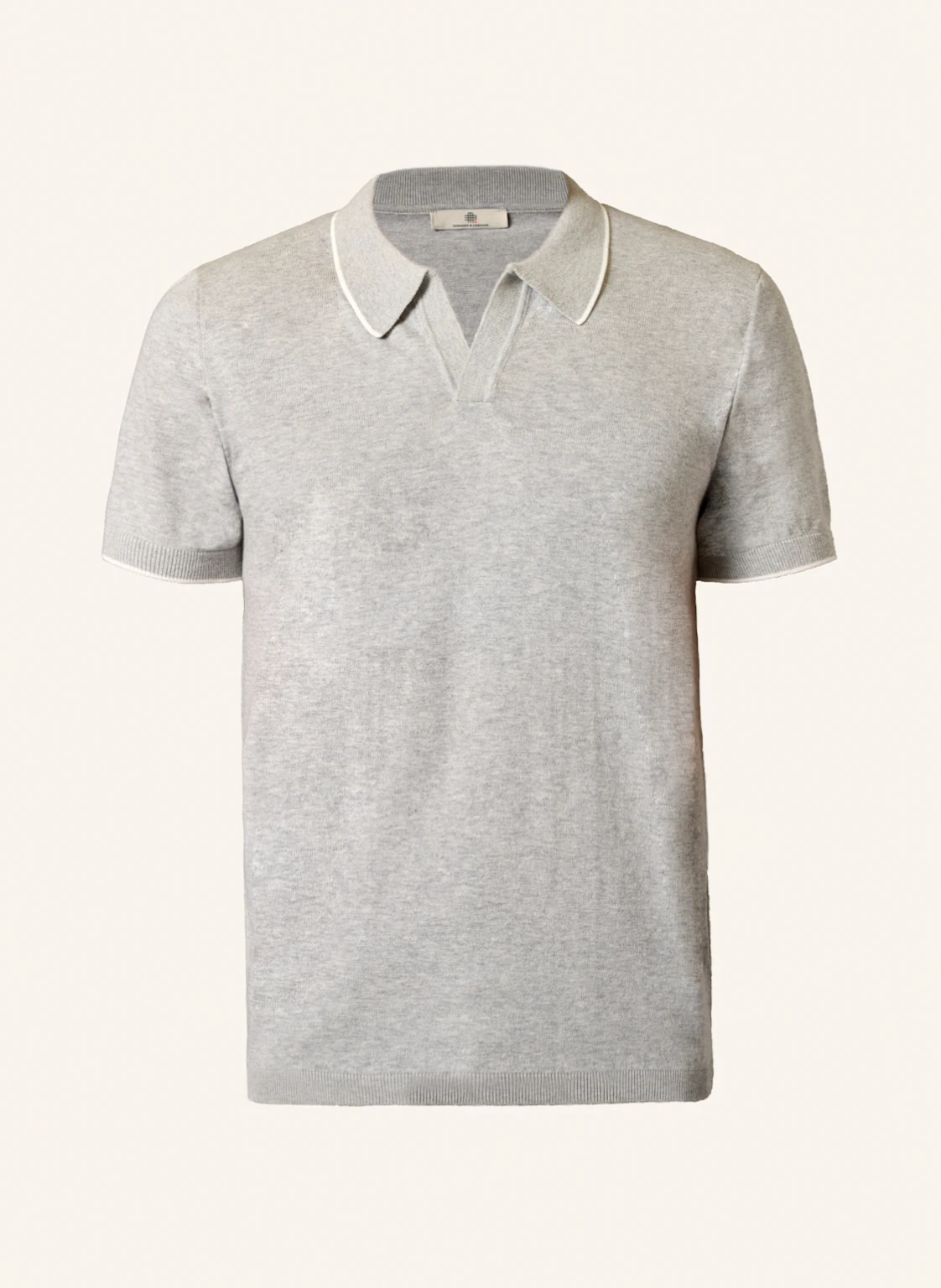 GEBAUER & GEBAUER Strick-Poloshirt CLINT