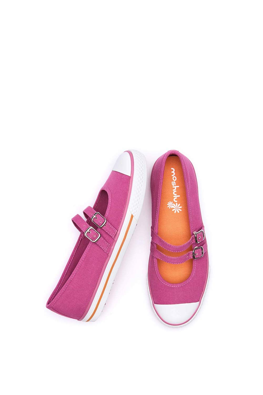 Moshulu Marzio' Double strap ballerina trainer