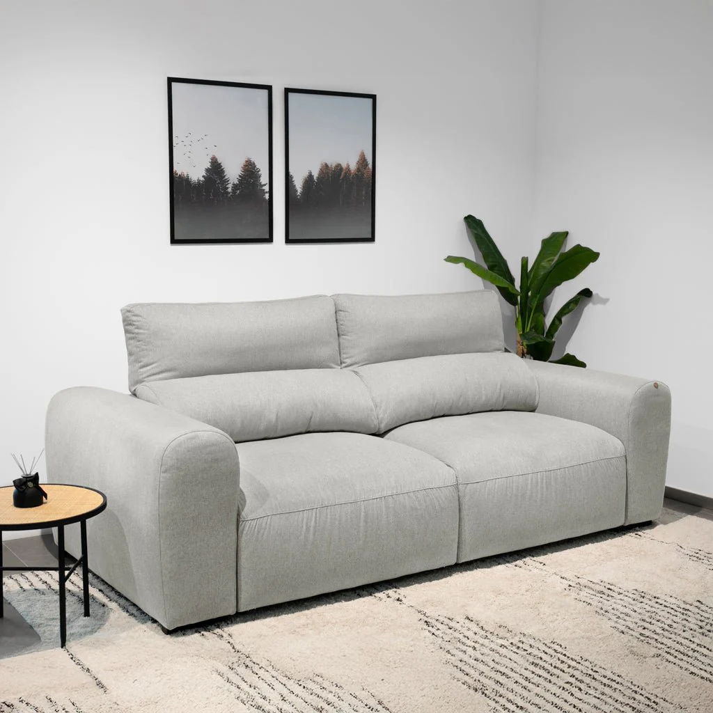 Sofá cama cinza DEEP