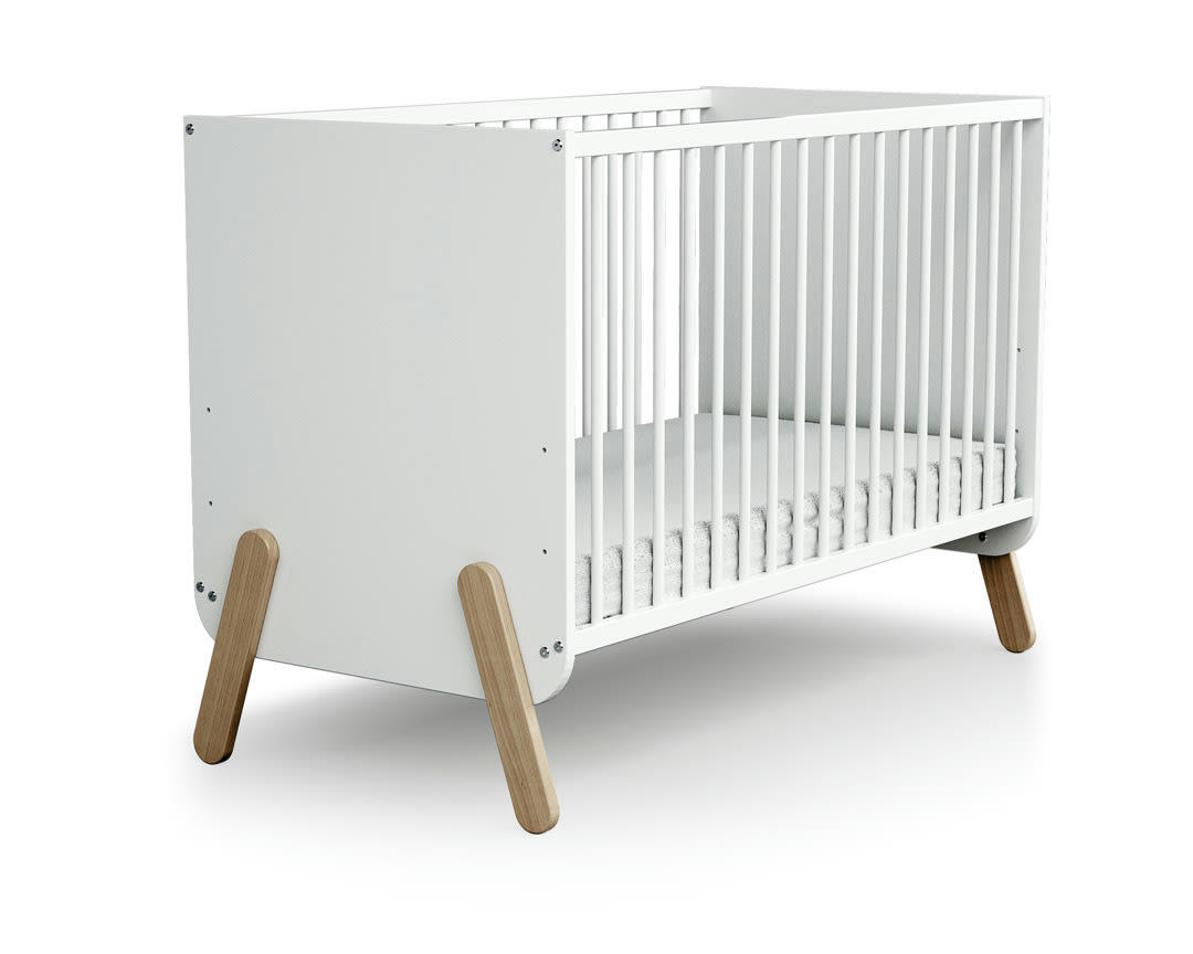 PIRATE - Chambre blanc et hêtre verni