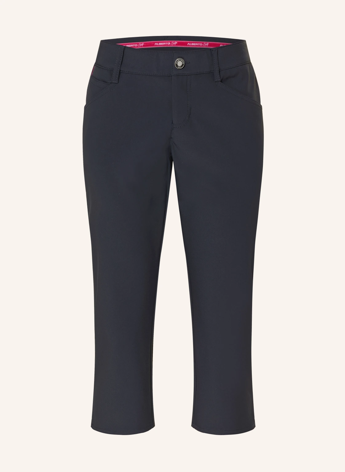 ALBERTO 3/4-Golfhose MONA-C - FX4 DRY COOLER® mit Schmucksteinen