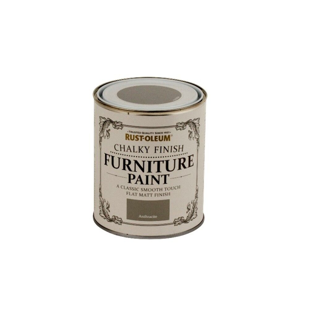 KALKMALING RUST-OLEUM FURNITURE PAINT ANTHRACITE 125ML