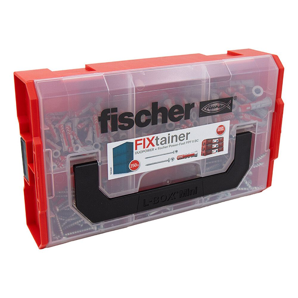 SORIMENTBOKS FISCHER FIXTRAINER 250STK