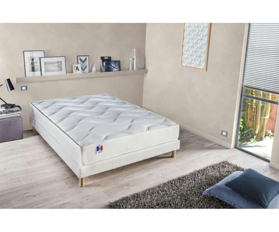 DIMAIME - Matelas Mémoire de forme bi confort 140x190