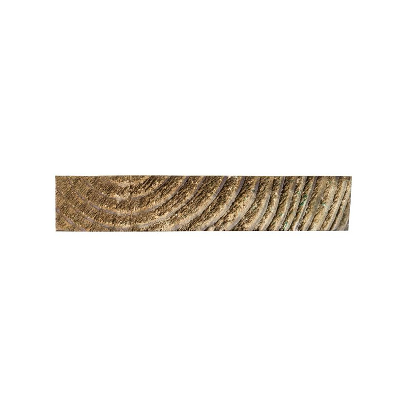 Chevron en épicéa traité 300 x 9,8 x 1,8 cm