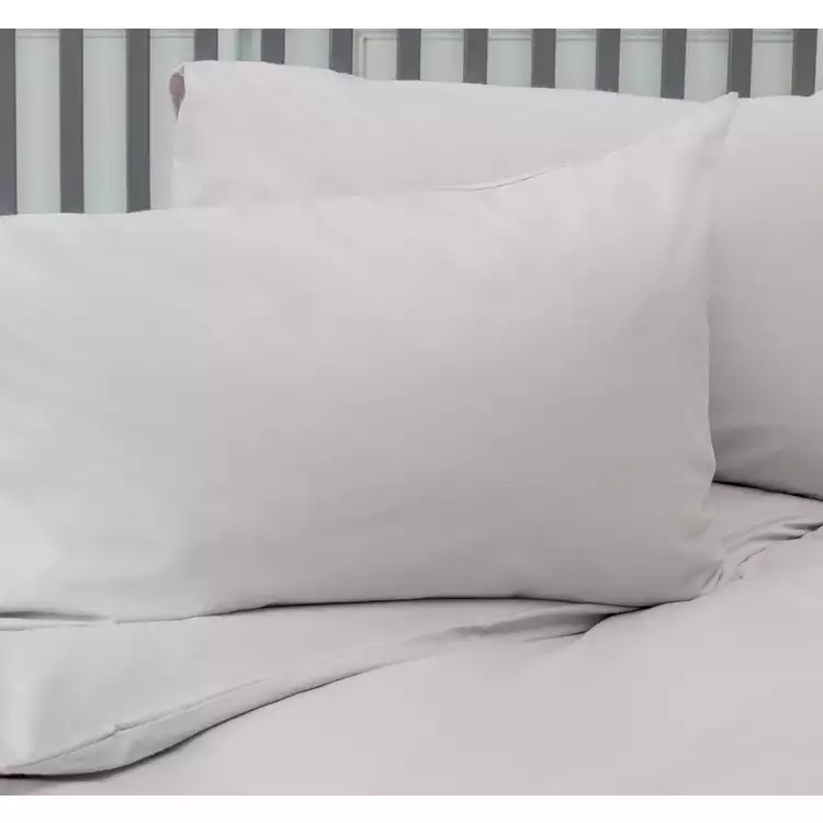 Habitat Soft and Cosy Brushed Cotton Grey Bedding Set - Sin