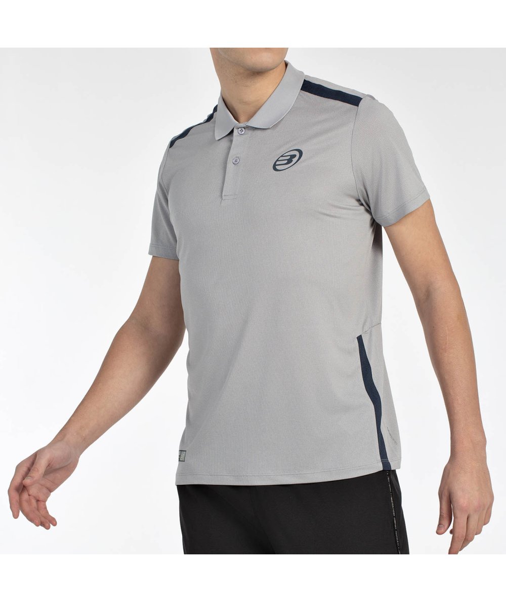 POLO BULLPADEL BALTO GRIS MEDIO VIGORE