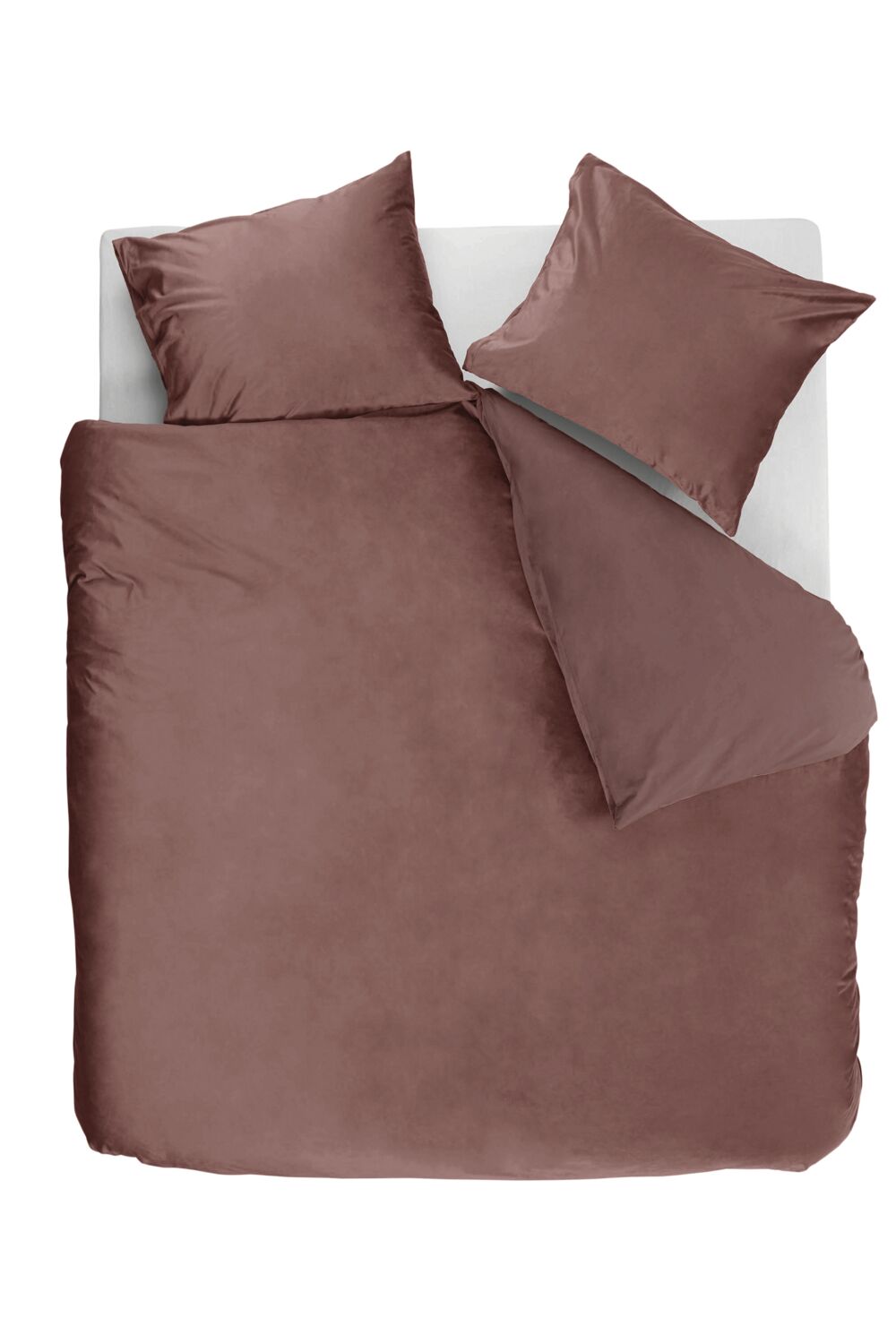 Ambiante Velvety - 200 x 200/220 cm - Roze