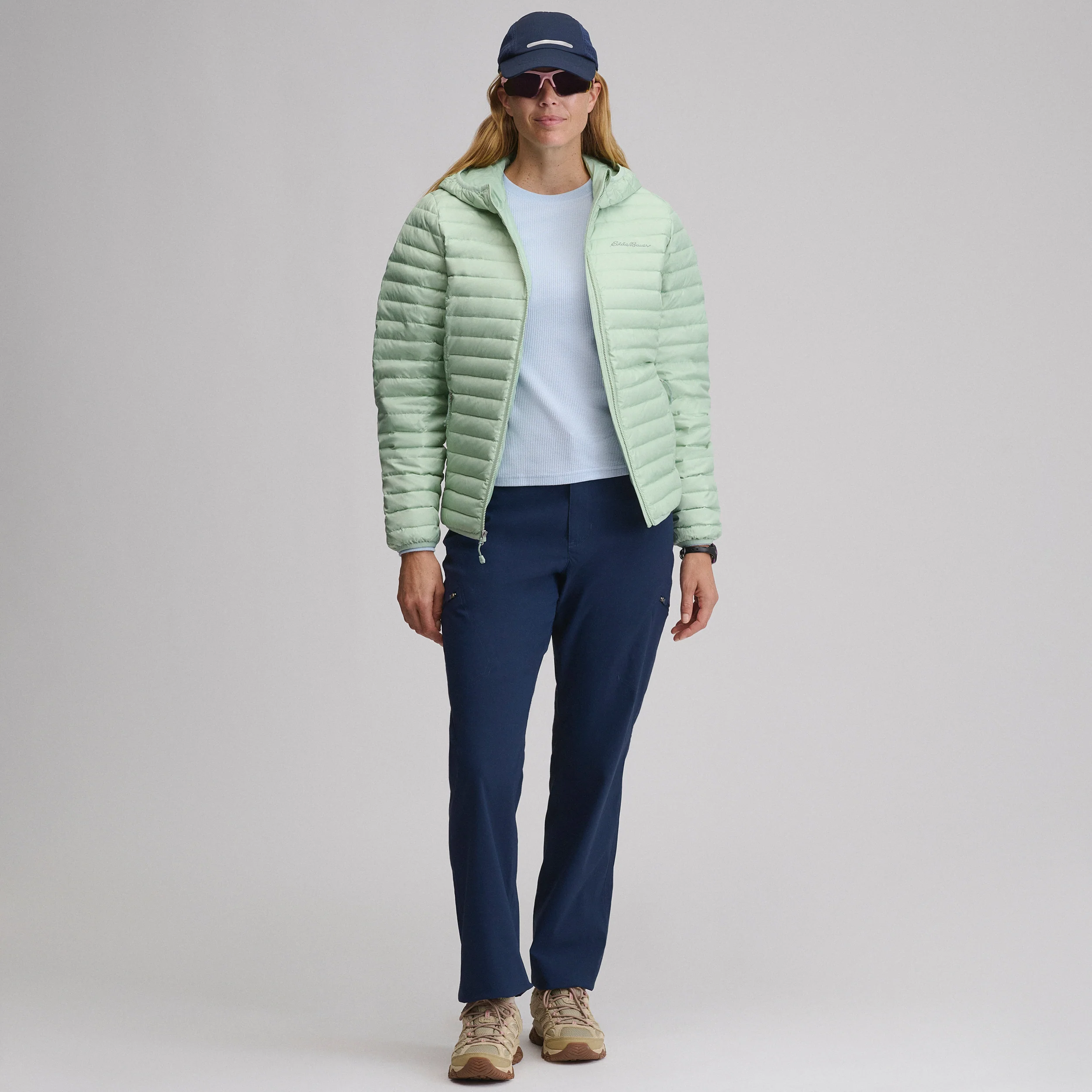 Women's Microlight Hooded Down Jacket