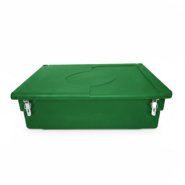 Bac de stockage de denrées animales/multi-usages 100l avec grenouillères