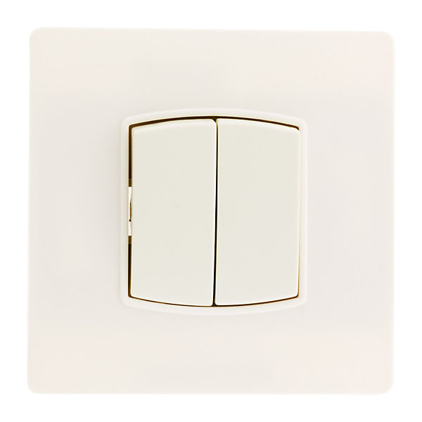 Double interrupteur va et vient Diwone 10A - Zenitech