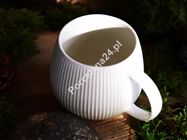 Kubek z pokrywką 0,37 L Altom Design - Grzybek ciemnofioletowy 07.KG.3580