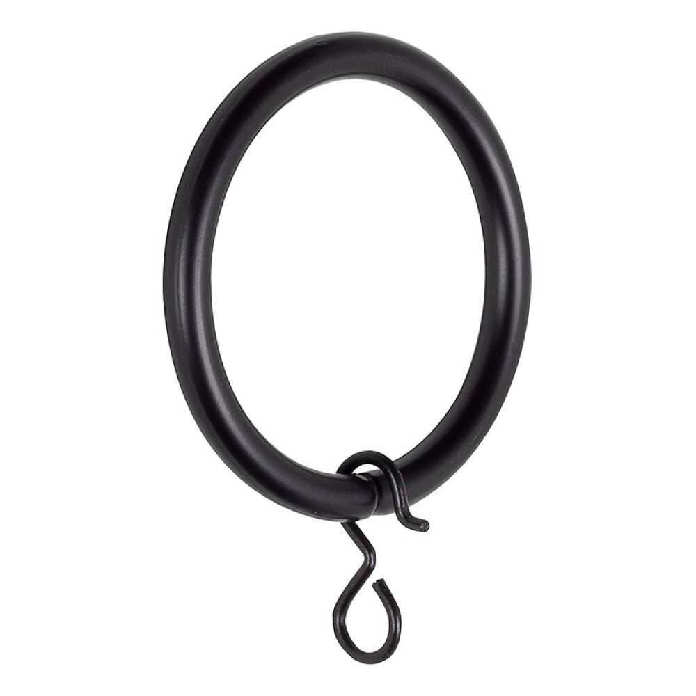GARDINRING KIRSCH Ø28MM SVART