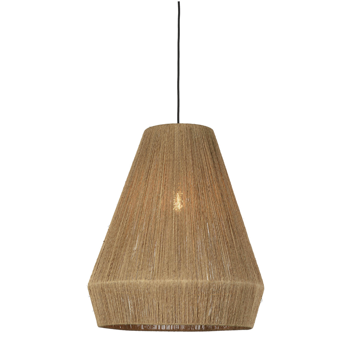 GOOD&MOJO hanglamp Iguazu - bruin - Ø50cm