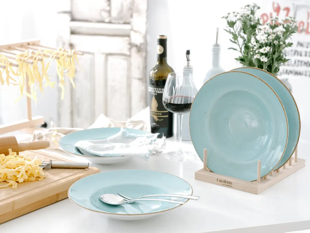 Pastateller 4er-Set Vintage Nature