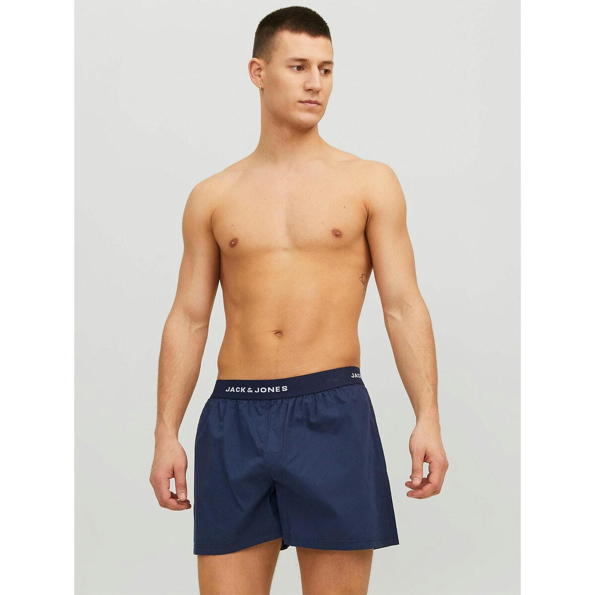 Lot de 2 caleçons ceinture élastiquée