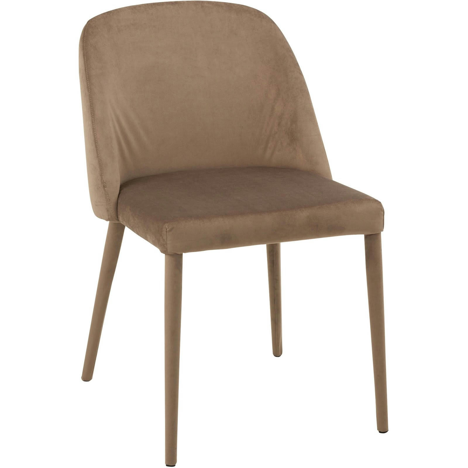 - Chaise Métal Marron H. assise 48 cm