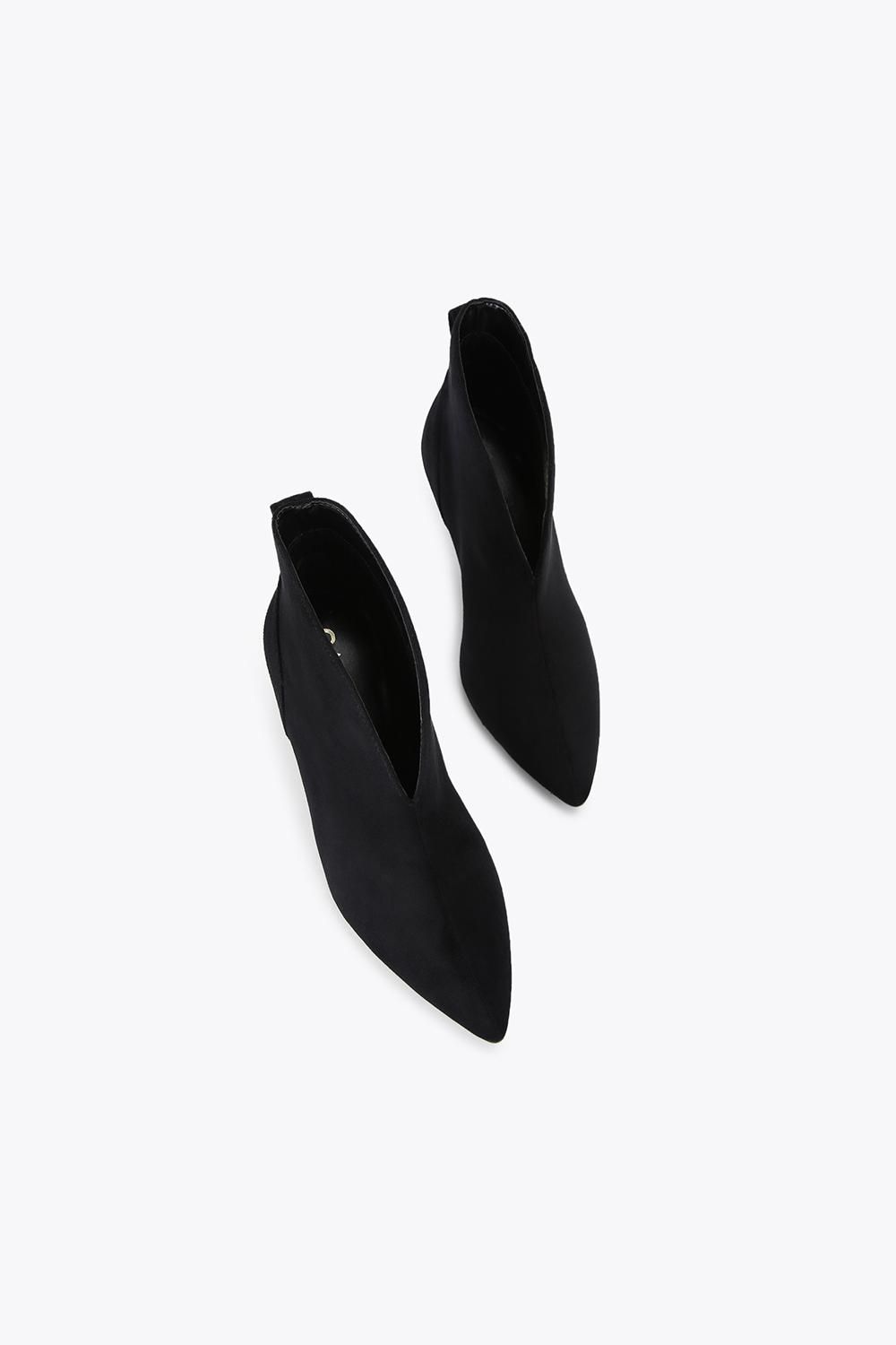 Carvela Flute Shoe Boot Wide Fit' Fabric Boots