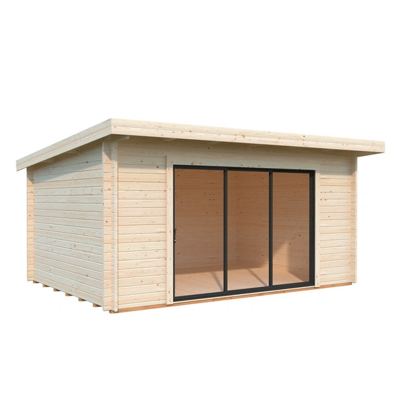 Gartenhaus »Lea Slide Plus«, B x H x L: 450 x 244 x 330 cm, unbehandelt