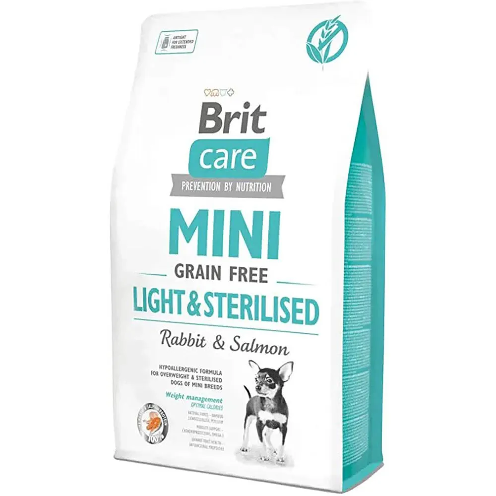Brit Care mini grain free light sterilized 7kg