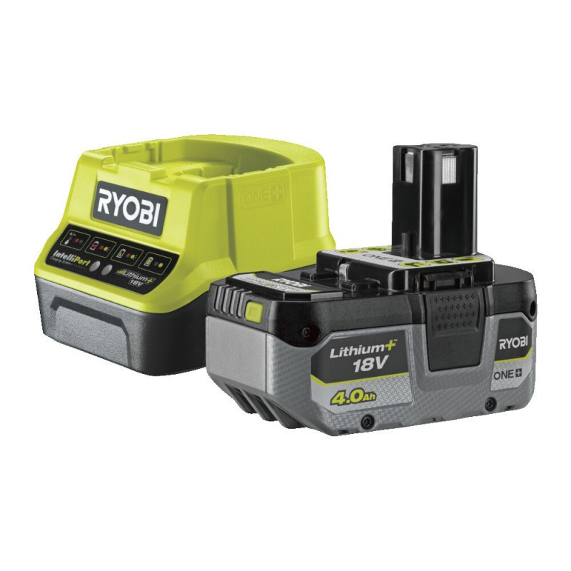 Batterie Lithium-ion One  avec chargeur RC18120-140X 18 V 4 Ah RYOBI