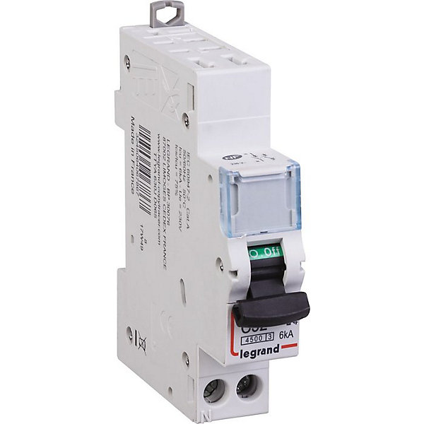 Disjoncteur auto / auto DNX3 4500 - départ - 4,5 kA - courbe C - 32A - Legrand