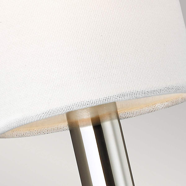 Applique murale Brianna 1 lumière - Nickel poli