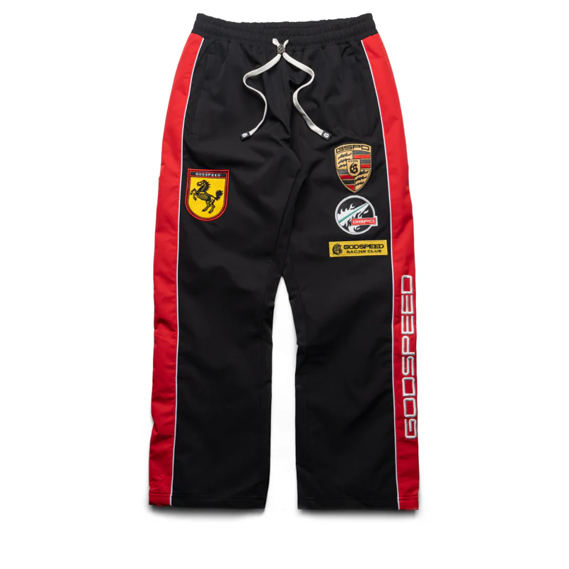 Godspeed New York GRC Track Pants - Black/Red