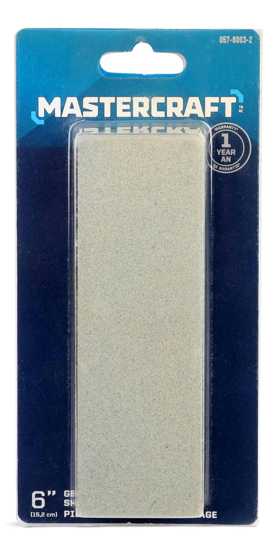 Mastercraft General Purpose Knife Sharpening Stone, 6-in
