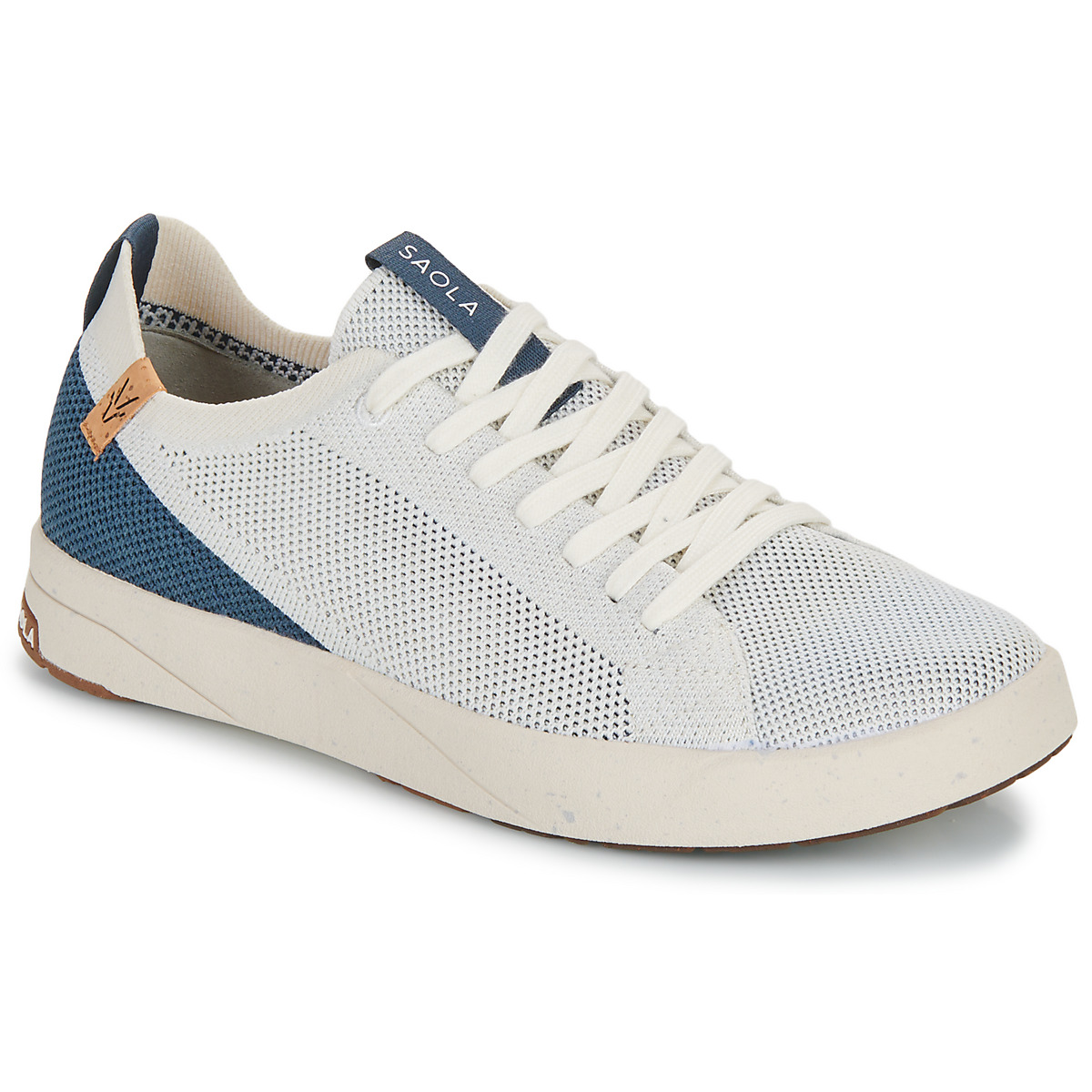 Saola - CANNON KNIT 2.1 - White / Blue