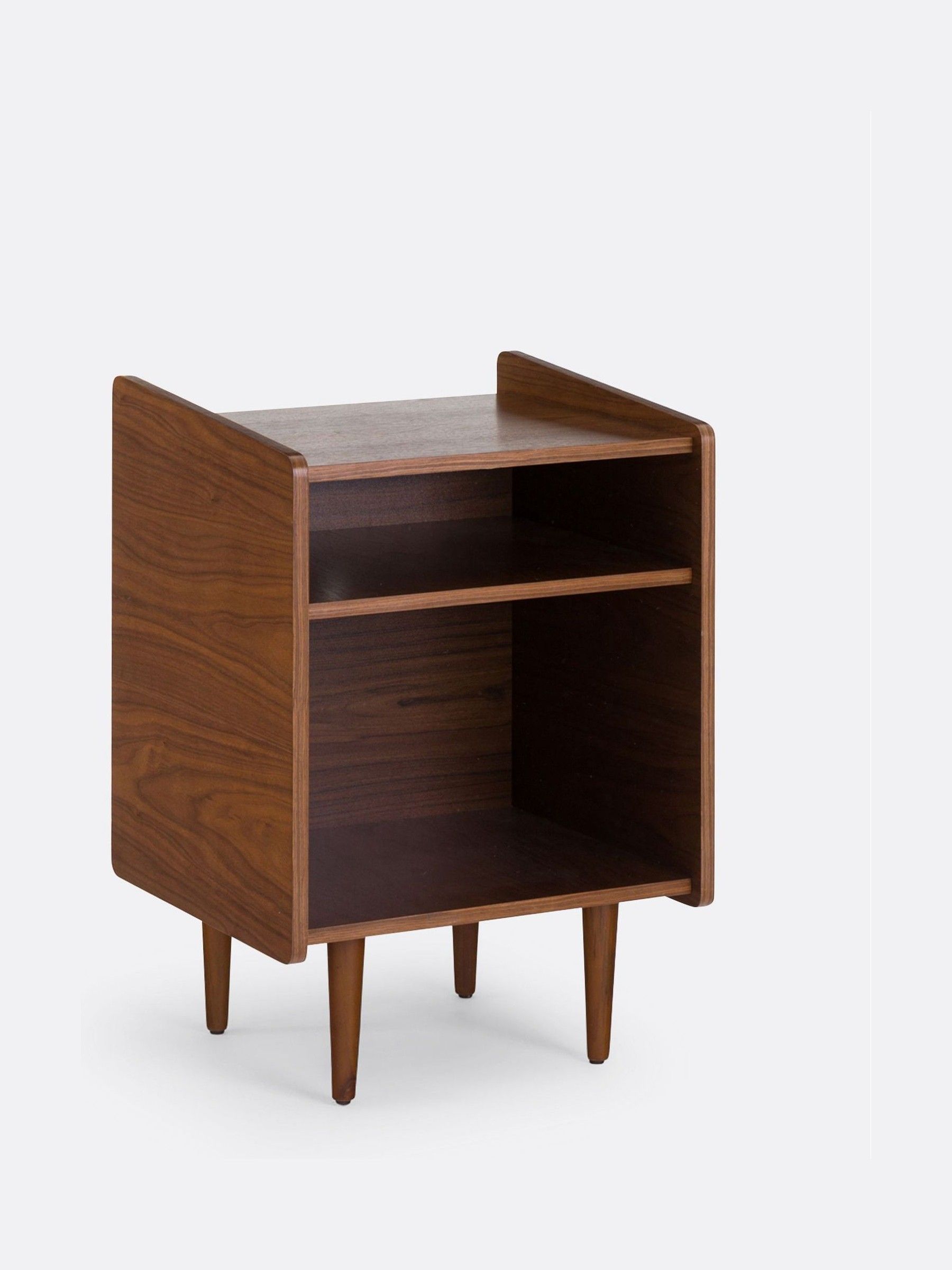 La Redoute Intérieurs Walnut Ronda L51cm Vintage Style Vinyl Cabinet
