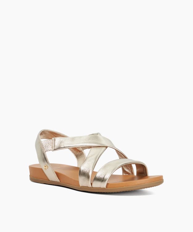 Landies Gold - Flat Sandals