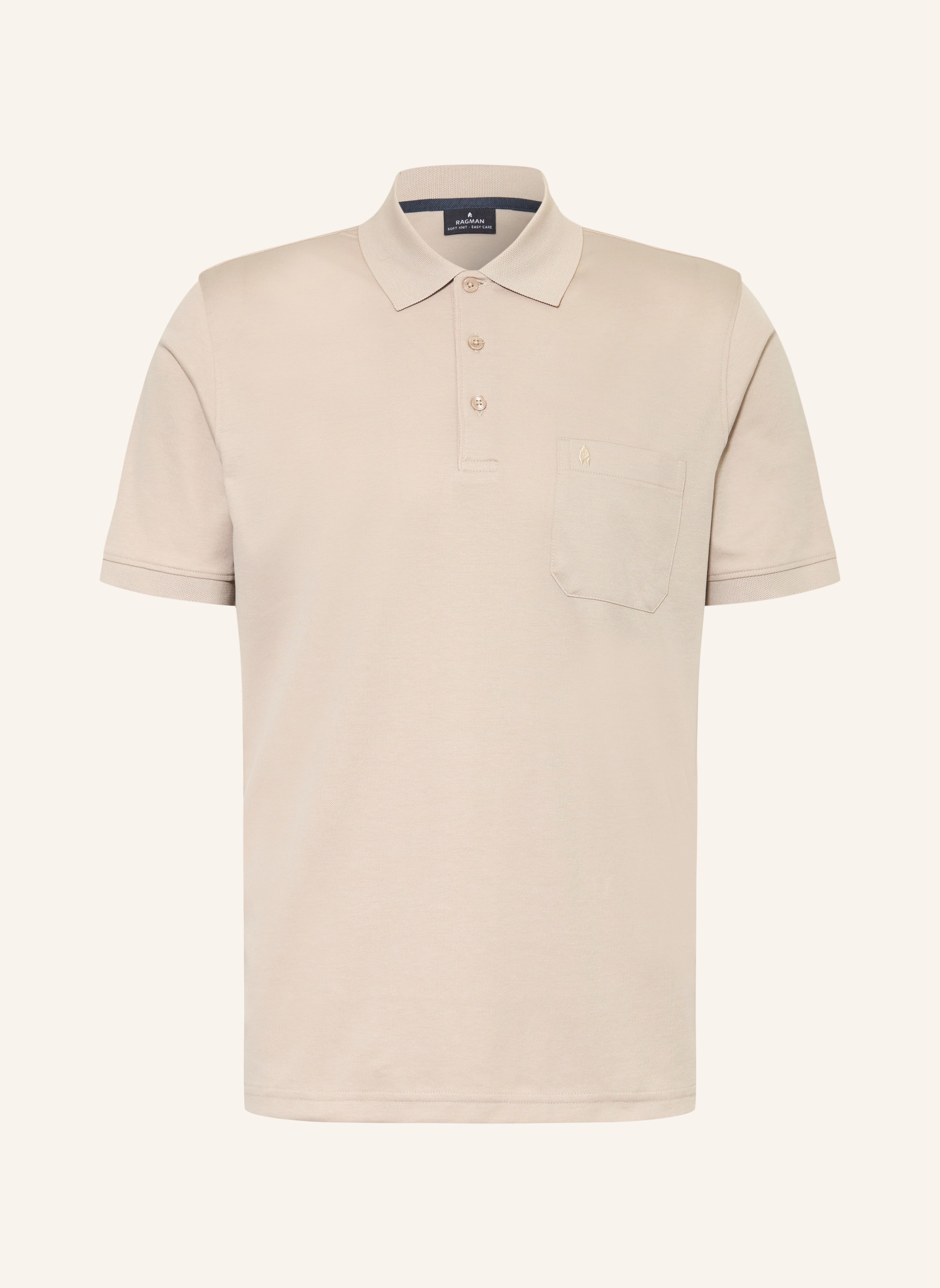 RAGMAN Piqué-Poloshirt