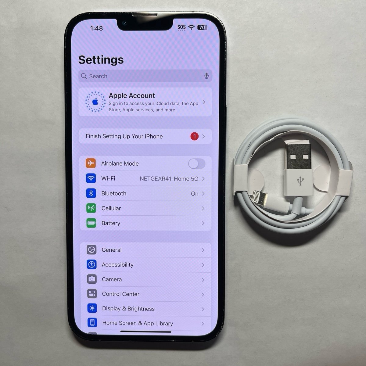 Apple IPhone 13 Pro Max 256GB Unlocked ~ Battery Health 100%