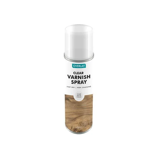 Overlay Spray Clear Varnish  Matte 400ml